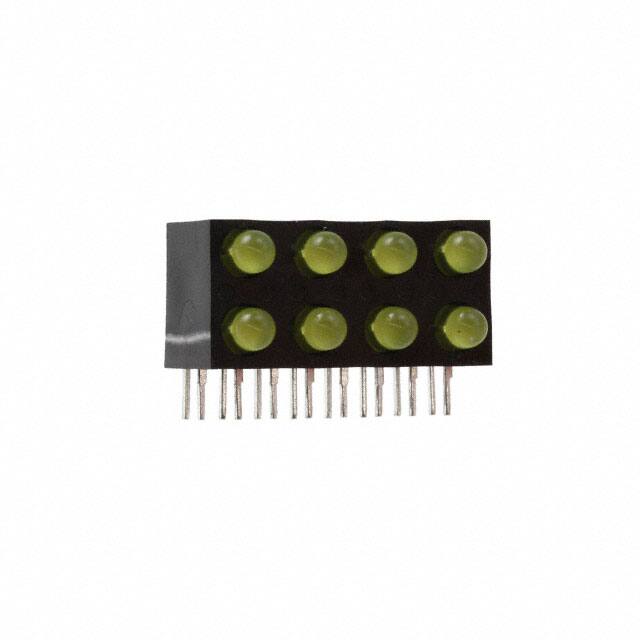 QBL7YA80D-MP8B2 QT Brightek (QTB)  LED - Circuit imprimé Indicateurs Réseaux Barres lumineuses Graphiques à barres